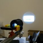 printed optics for a pico projector